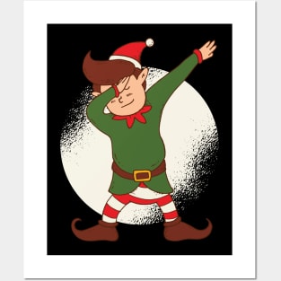 Dabbing Elf Posters and Art